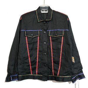 Brett Harrison Vintage Oversized Linen Button Up